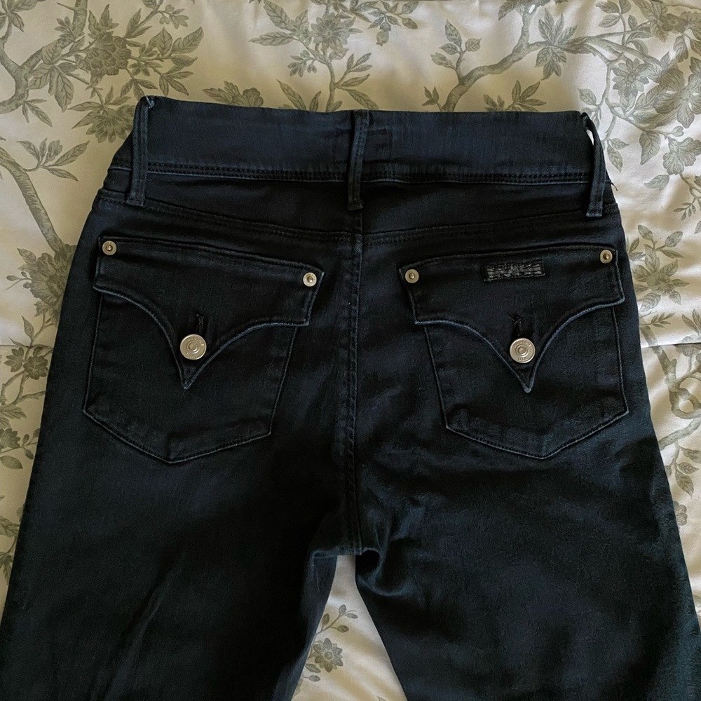 Hudson Black Distressed Jeans